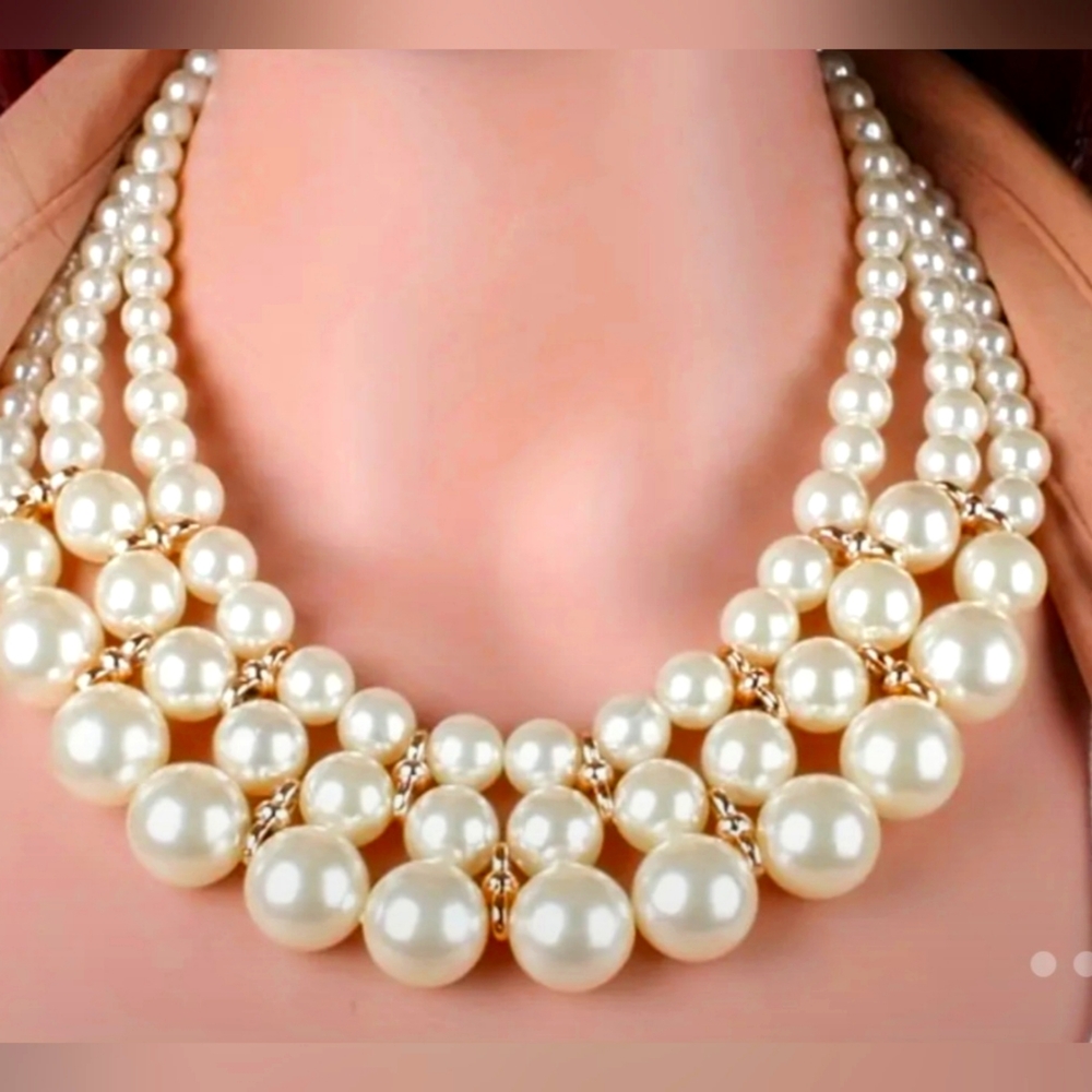 Women's jewelry necklace set - Picture 2 of 5
